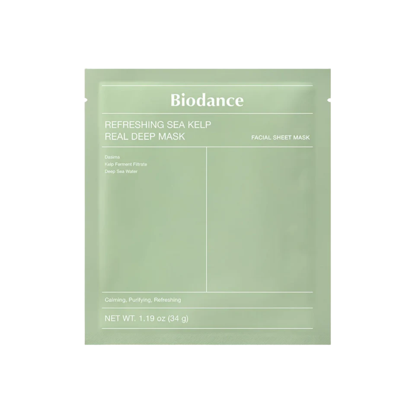 Refreshing Sea Kelp Real Deep Mask | Dear Yuna