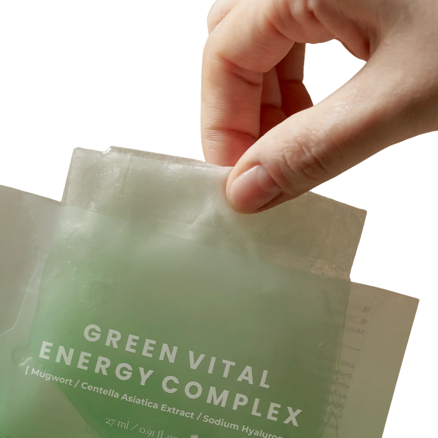Mugwort Green Vital Energy Complex Sheet Mask | Dear Yuna